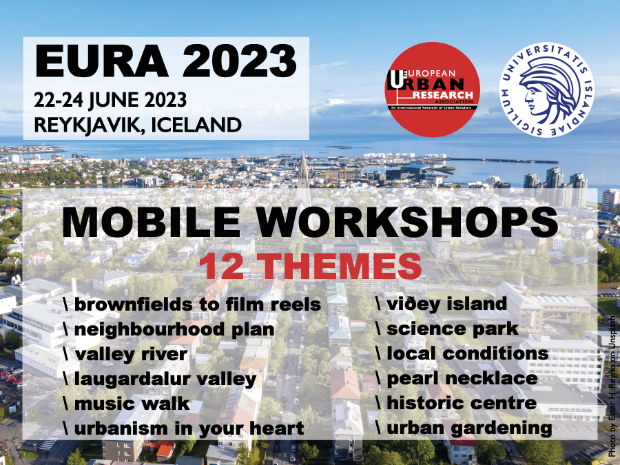 EURA 2023 - Mobile workshops themes