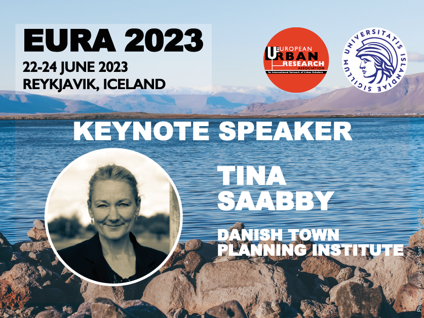 EURA 2023 - Keynote speaker: Tina Saaby