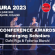 Winner of the EURA 2023 Emerging Scholar Award during the ceremony